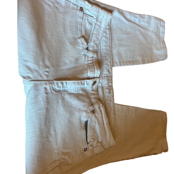 Michael Kors Light Blue Izzy Cropped Skinny Jeans Women's Size 10 - Picture 4 of 12